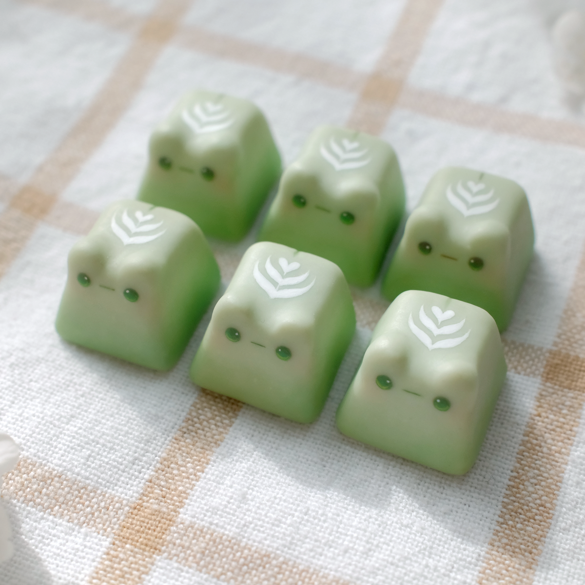 Matcha Latte Froggie Keycap