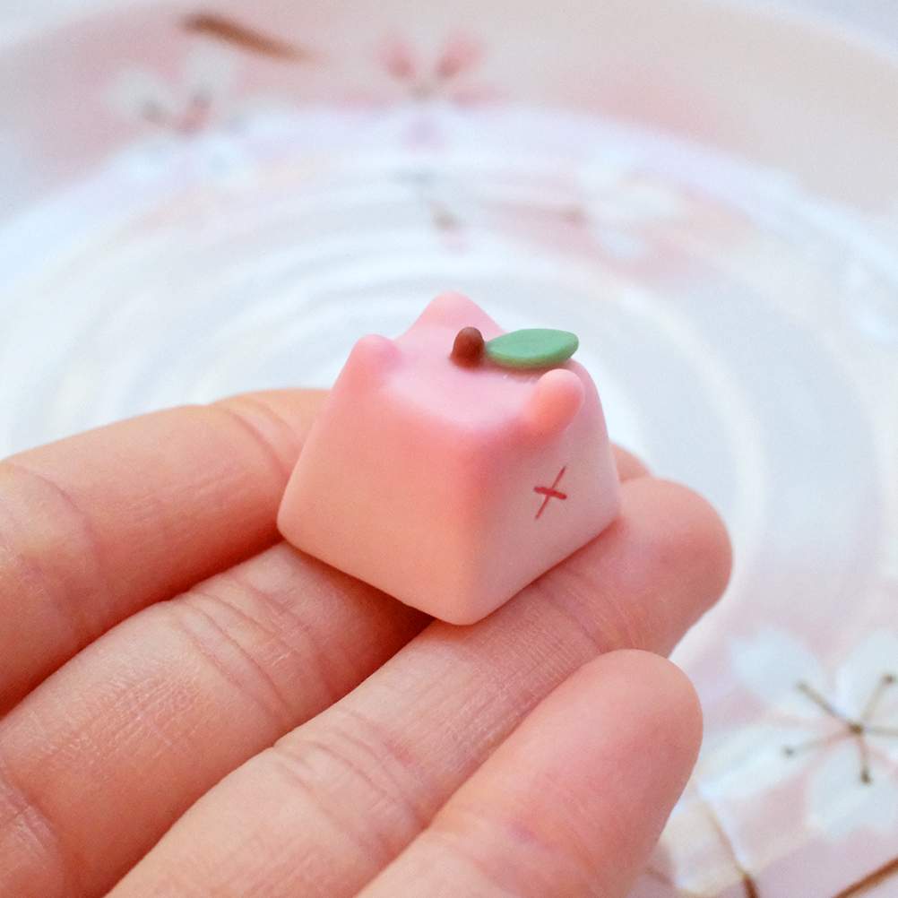 Kitty Keycaps - Peach