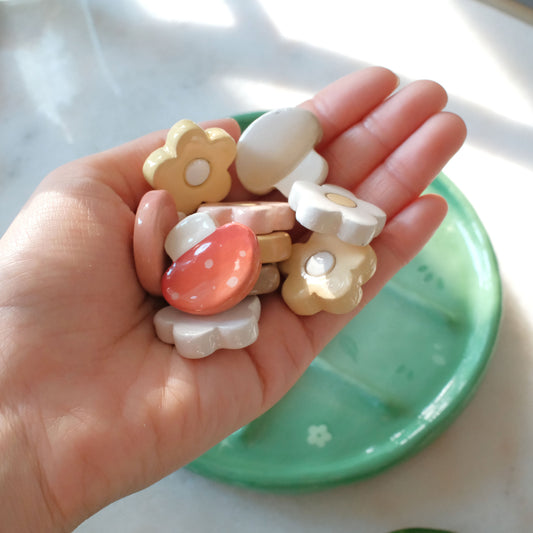 Summer Dance Magnetic Tic-Tac-Toe Board