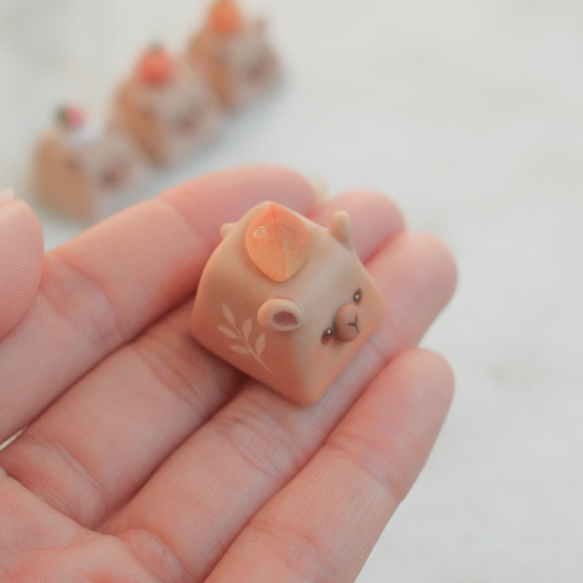 Capybara Keycaps - Autumn Treats