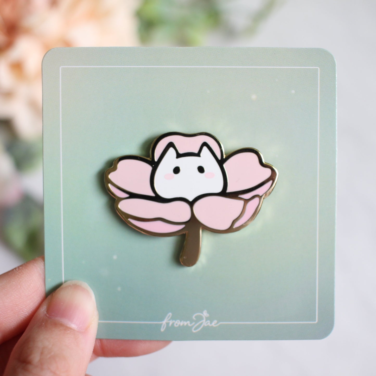 Travel Buddy - Blossom Glider Enamel Pin