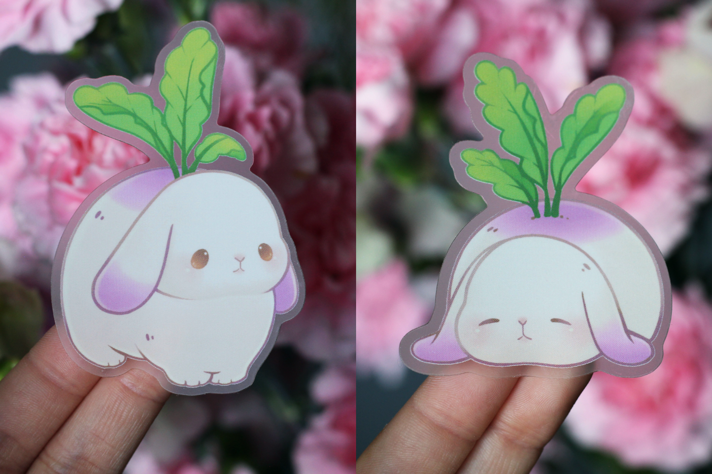 Bunnips Matte Translucent Stickers