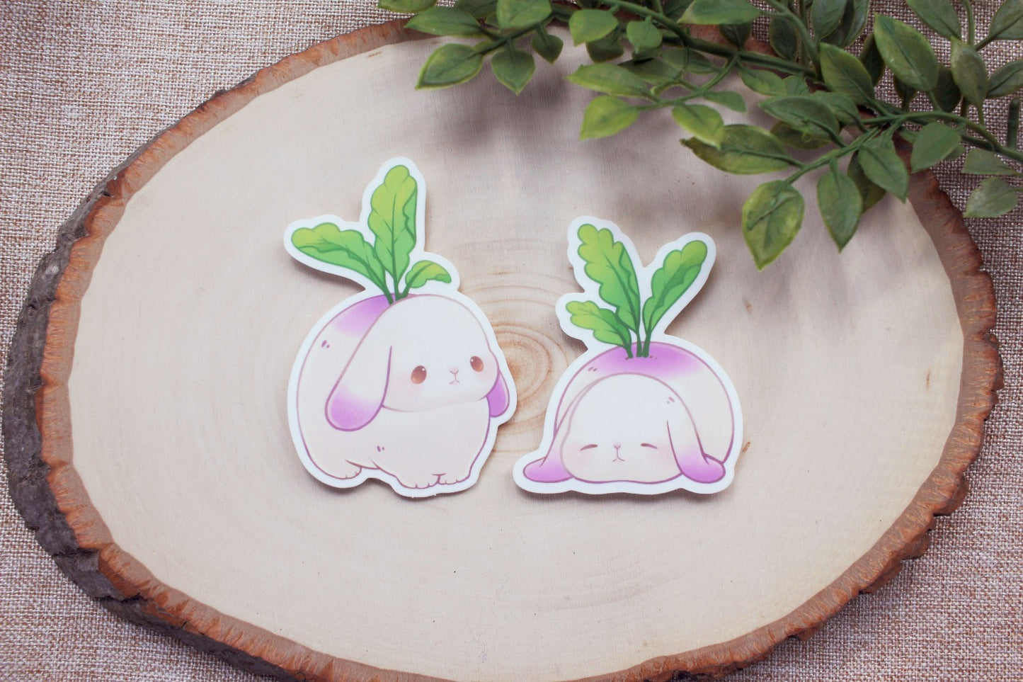 Bunnips Matte Translucent Stickers