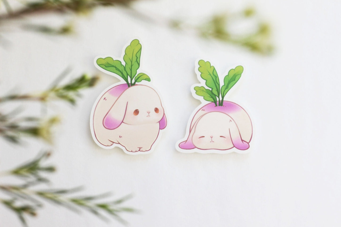 Bunnips Matte Translucent Stickers
