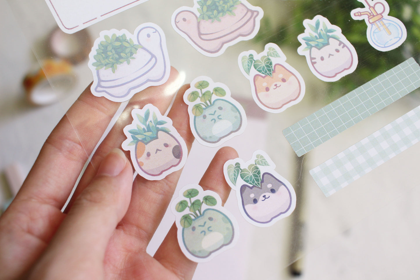House Plants Buddies Sticker Sheet