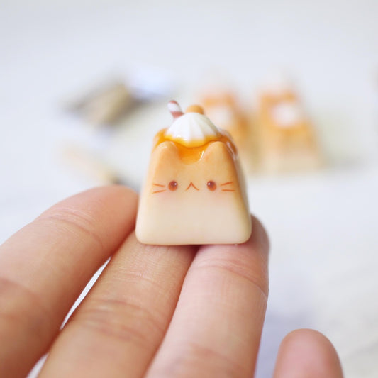 Kitty Keycap - Honey Toasted Bread