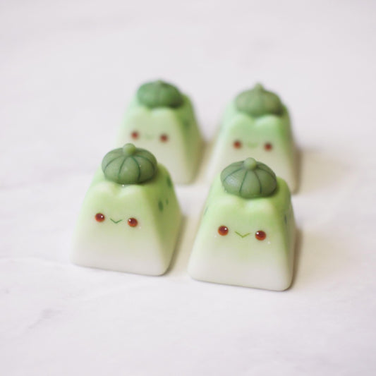 Froggo Keycaps - Green Pumpkin Beret