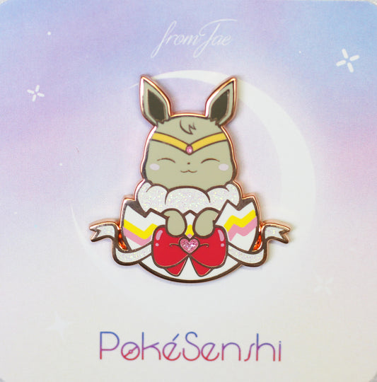 Pokesenshi - Chibi Eevee Moon ( Shiny Eevee x Sailor Chibi Moon )