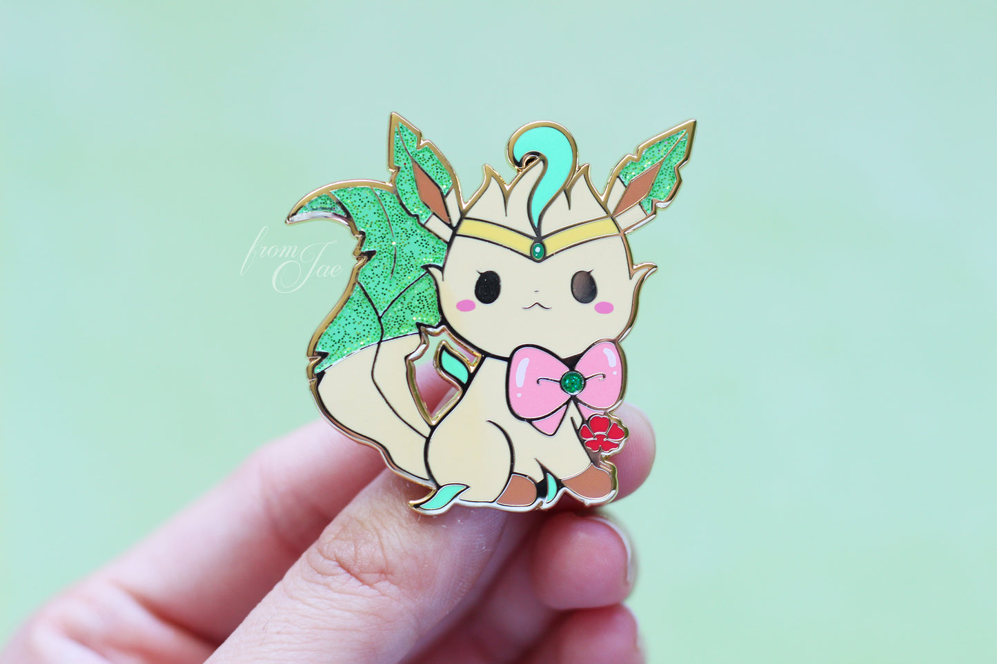 Pokesenshi - Jupiteon ( Leafeon x Sailor Jupiter )