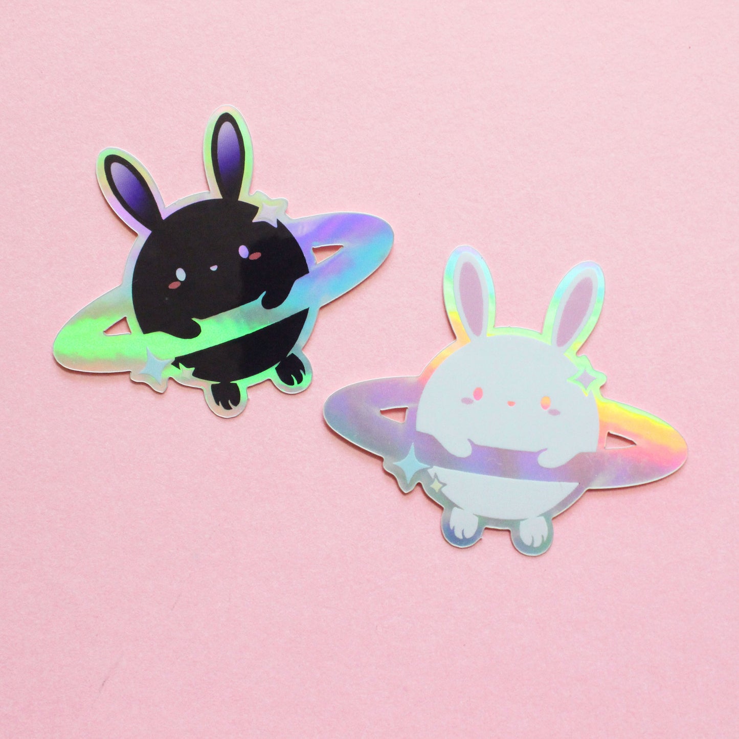 Space Hoppers - Holographic Stickers