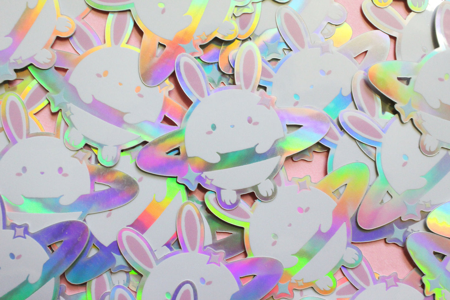 Space Hoppers - Holographic Stickers