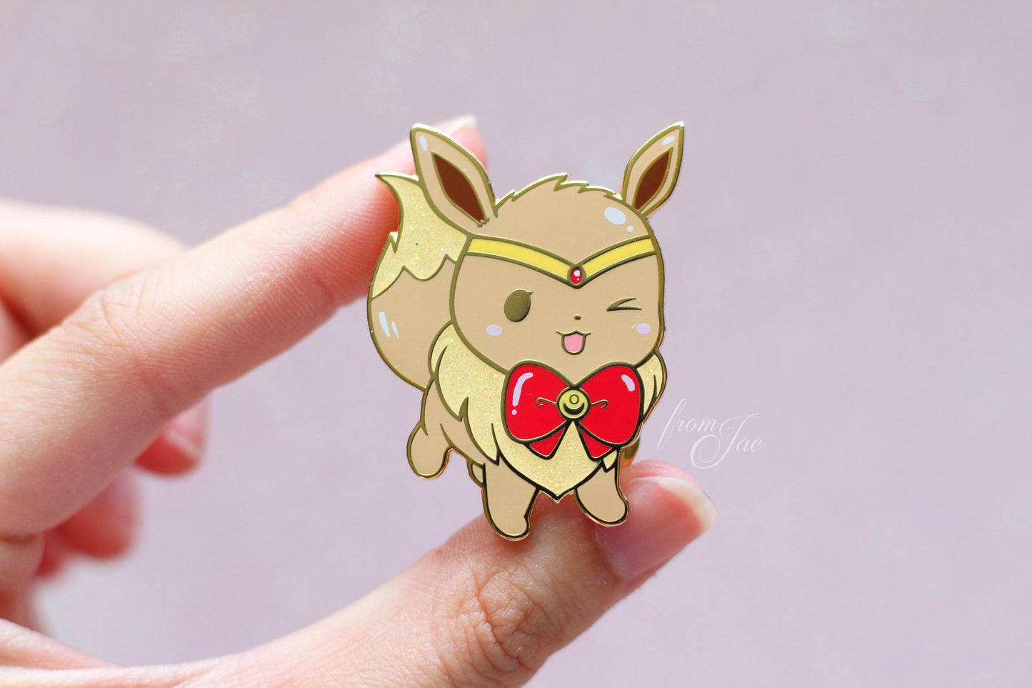 Pokesenshi - Moon Eevee (Eevee x Sailor Moon)