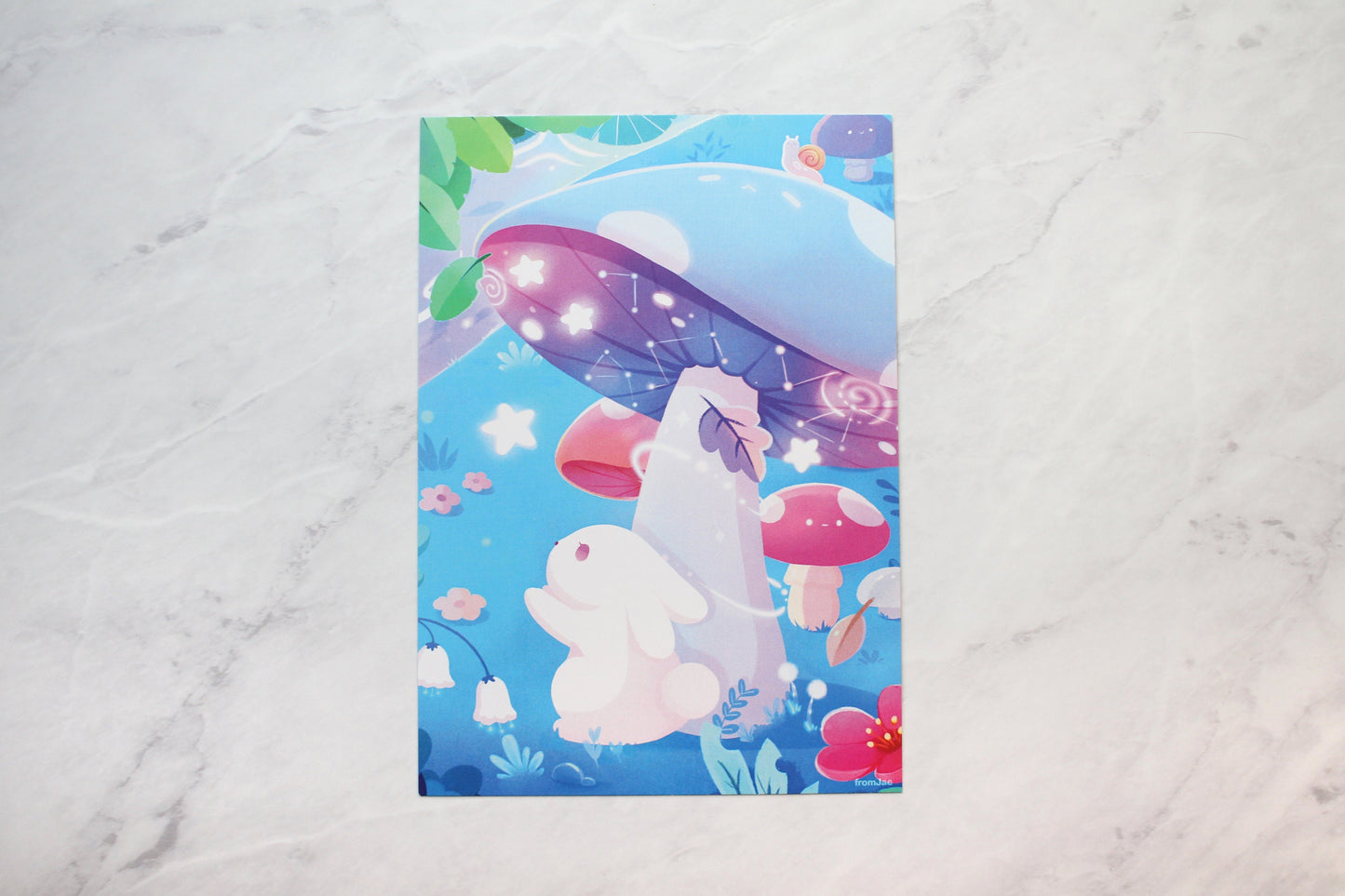 Wish Parasol A6 (Postcard-sized) Prints