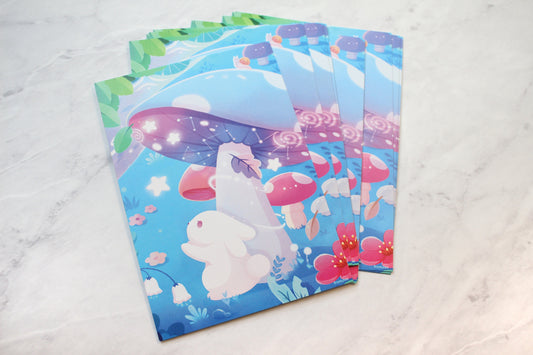 Wish Parasol A6 (Postcard-sized) Prints
