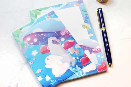 Wish Parasol Notepads (Dotted Grid Paper + Print)