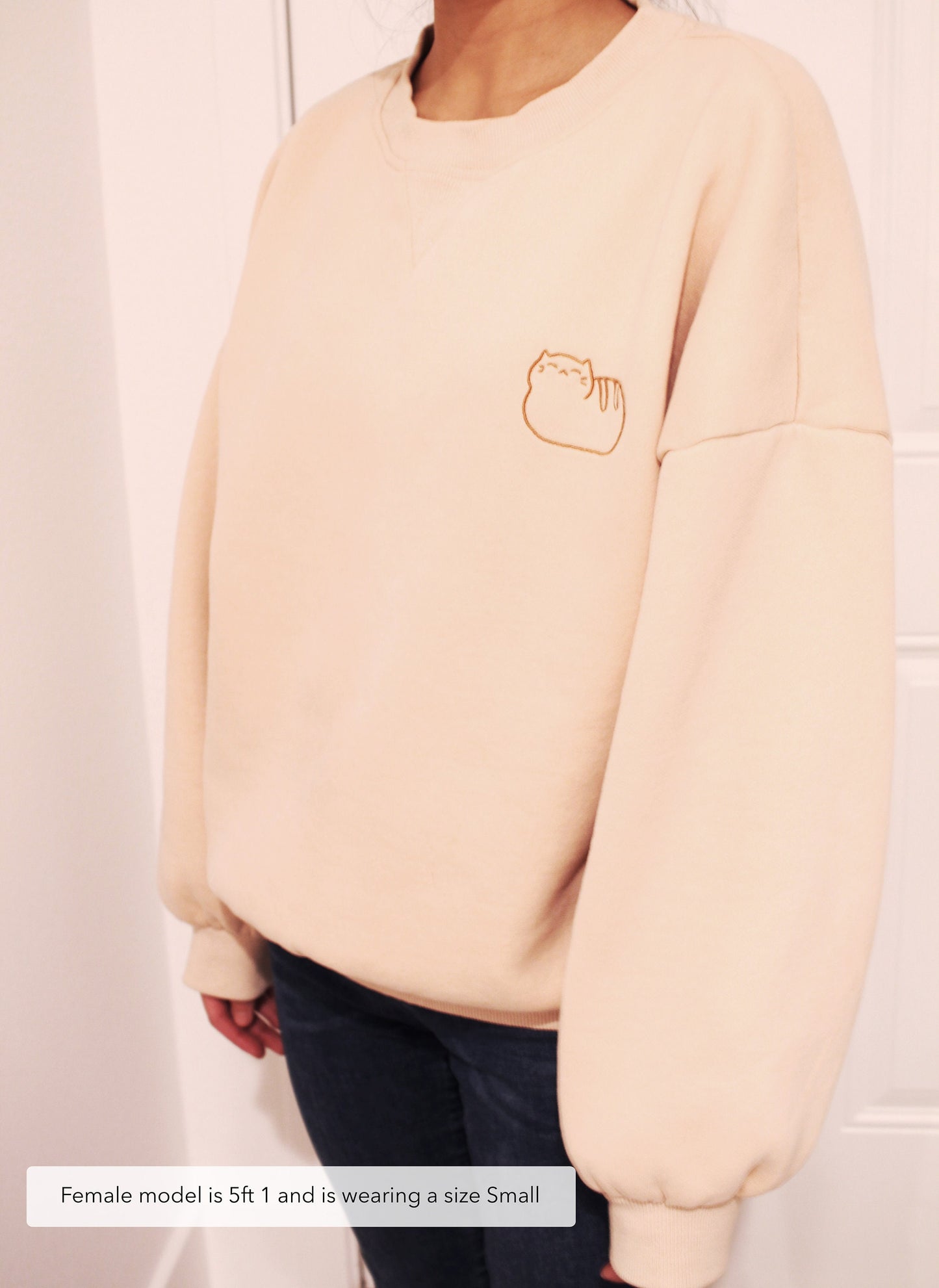 Catloaf Oversized Plush Sweatshirt for Women (Sizes from S - 2XL)