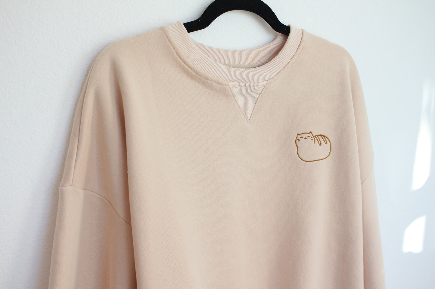 Catloaf Oversized Plush Sweatshirt for Women (Sizes from S - 2XL)