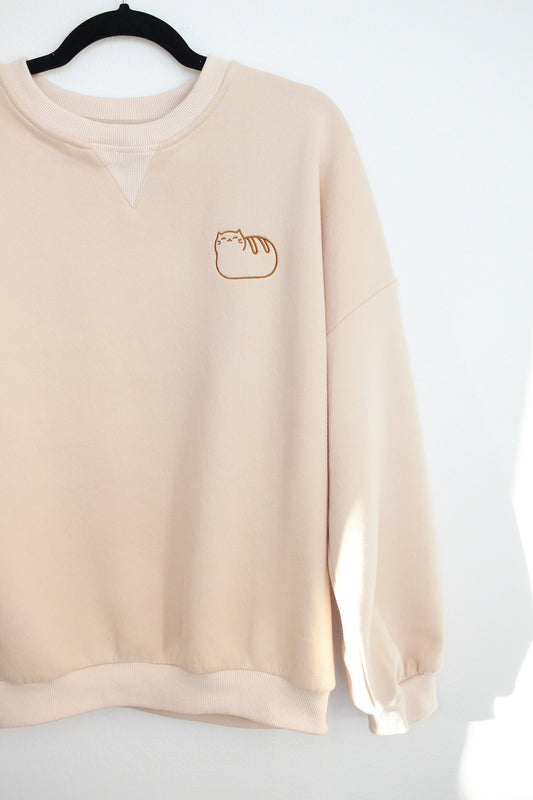 Catloaf Oversized Plush Sweatshirt for Women (Sizes from S - 2XL)