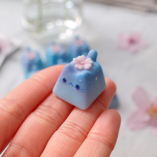 Kitty Keycaps - Night Sakura