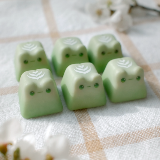 Matcha Latte Froggie Keycap