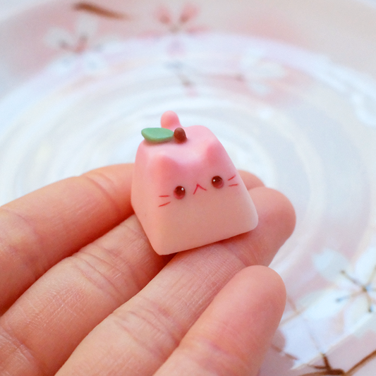 Kitty Keycaps - Peach