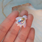 B- Grade Mini Gemstone Turtle Necklaces (Gold)