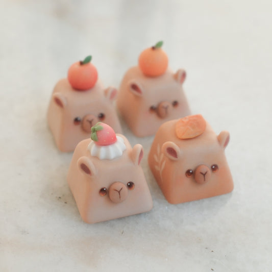 Capybara Keycaps - Autumn Treats