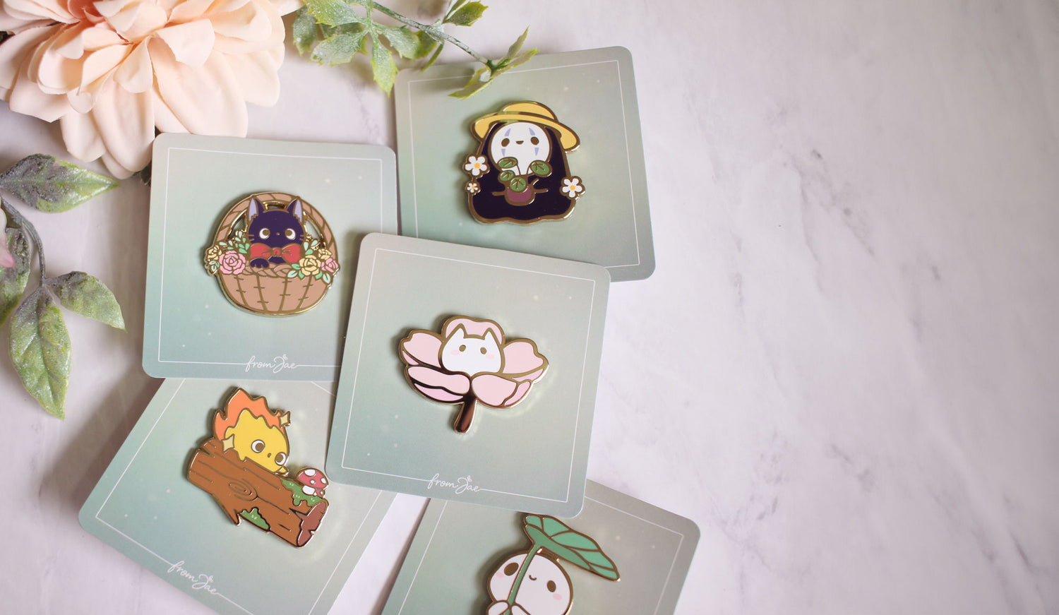 Travel buddies enamel pins