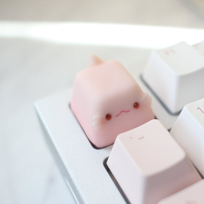 Axolotl Keycaps - Blush Pink