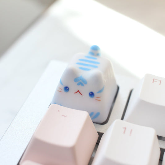 Kitty Keycaps - Albino Tigers