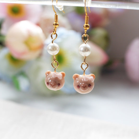 Coquette Capybaras Dangling Earrings