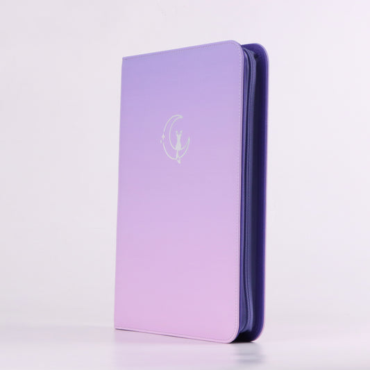 Moon Beam 9-Pocket Card Binder