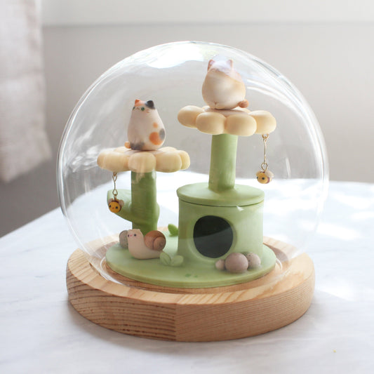 Cozy Bloom Mini Cat Tower