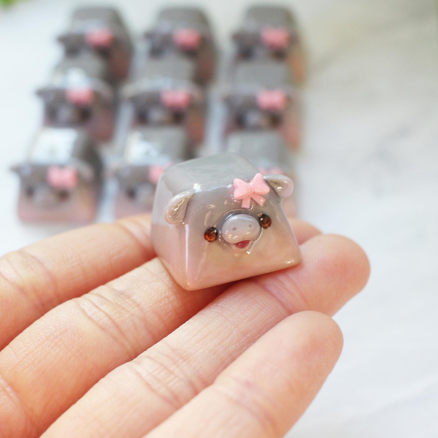 LIMITED Coquette Moodeng Keycap