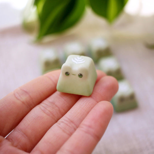 Matcha Latte Froggie Keycap