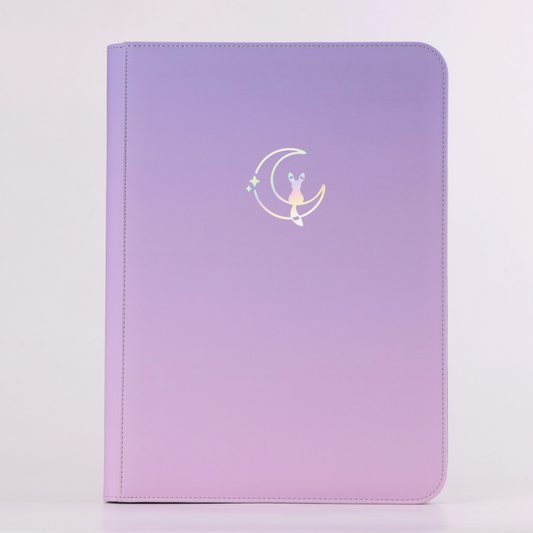 Moon Beam 9-Pocket Card Binder