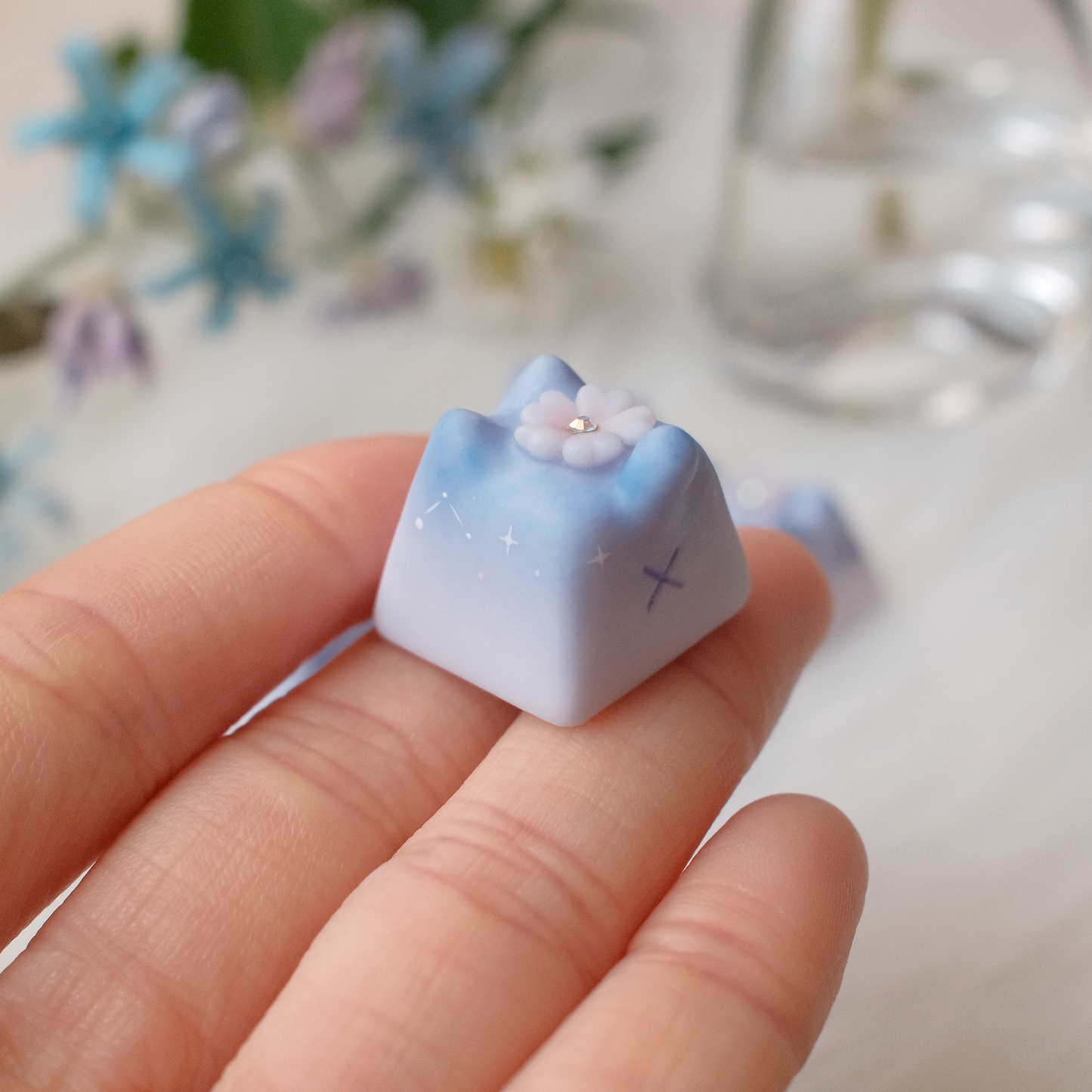 Kitty Keycaps - Dusk Sakura
