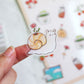 Cozy Garden Semi-transparent Sticker Sheet