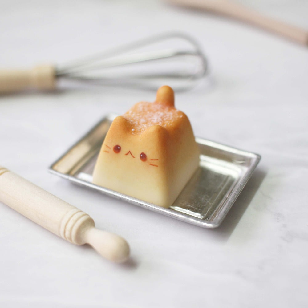 Kitty Keycap - Sugar Milk Bread