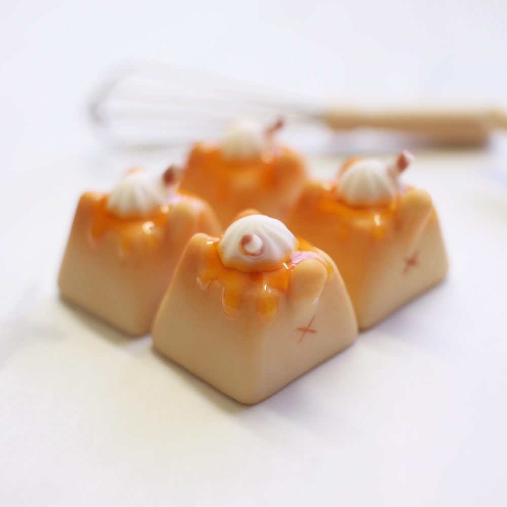 Toasted Bread Keycaps Kitty Keycap - Honey Toasted Bread – fromJae