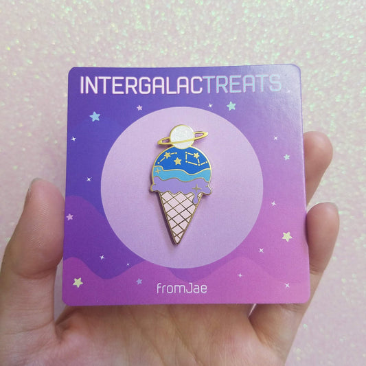 Intergalactreat: Galactic Cone - Hard Enamel Pin