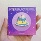 Intergalactreat: Flan-et - Hard Enamel Pin