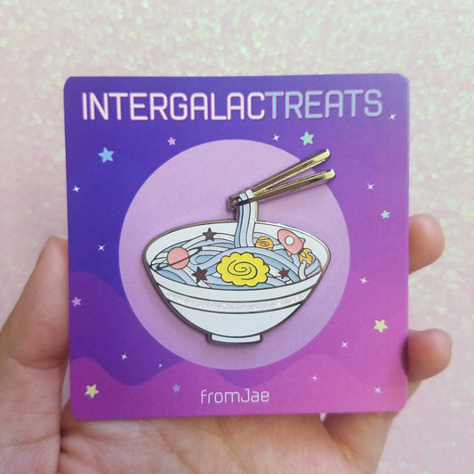 Intergalactreat: Spacey Ramen - Hard Enamel Pin