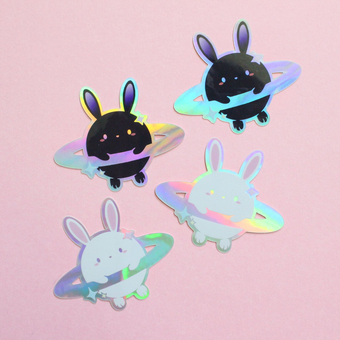 Space Hoppers - Holographic Stickers