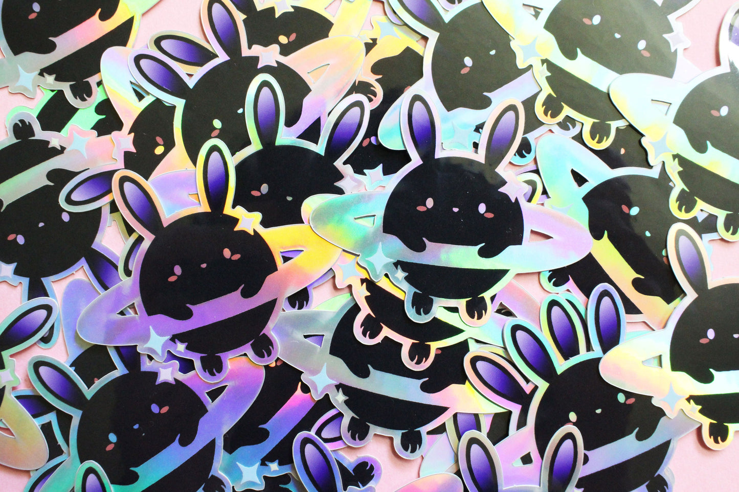 Space Hoppers - Holographic Stickers