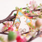 Sakurabbit Necklace (Hard Enamel Pendant)