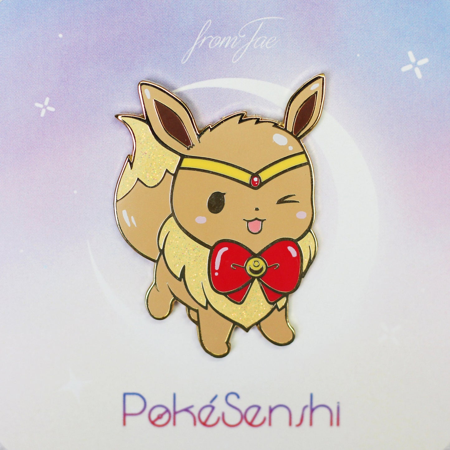 Pokesenshi - Moon Eevee (Eevee x Sailor Moon)