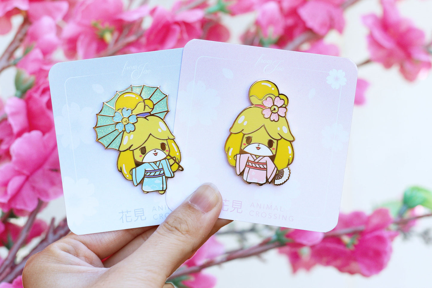 Animal Crossing Hanami - Blue Kimono Isabelle