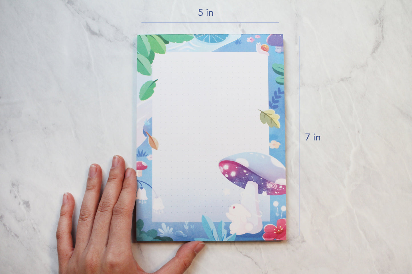 Wish Parasol Notepads (Dotted Grid Paper + Print)