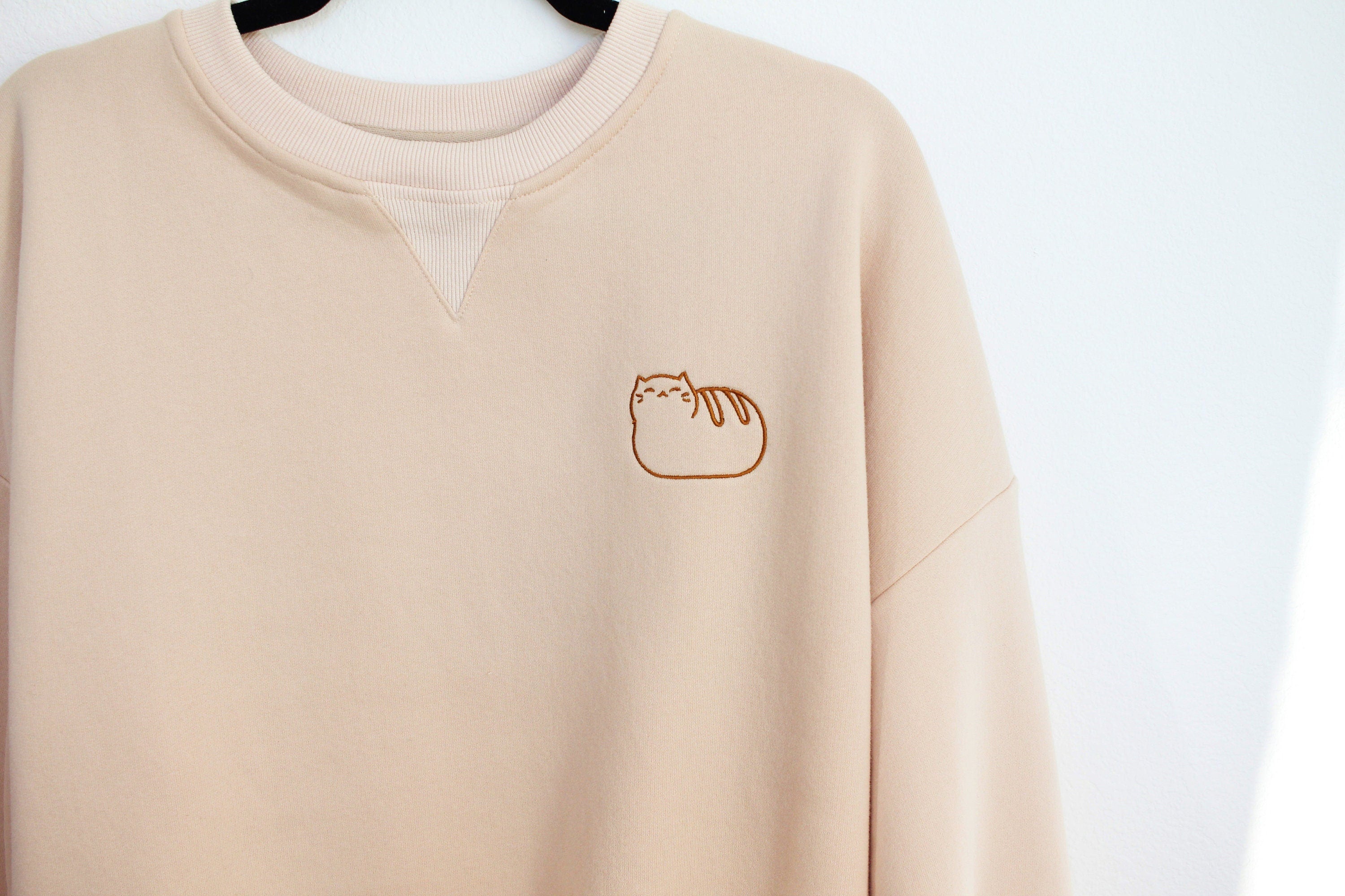 Catloaf Oversized Plush Sweatshirt for Women (Sizes from S - 2XL)